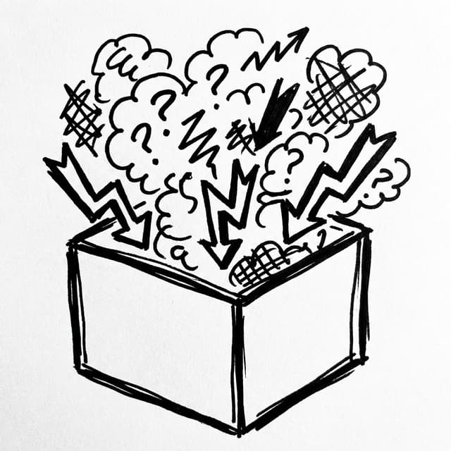 Mind dump illustration